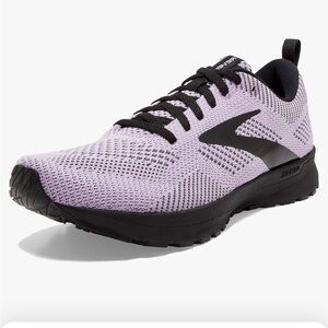 Women’s Brooks Revel 5 size 8 Like New Lilac/Ebony/Black